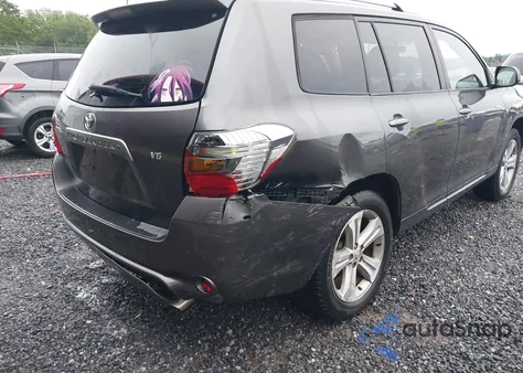 2008 Toyota Highlander Sport из США, поврежденный, VIN JTEDS43A482001848